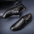 Men's Casual Leather Shoes Comfortable Slip-On Design for Business and Everyday Wear